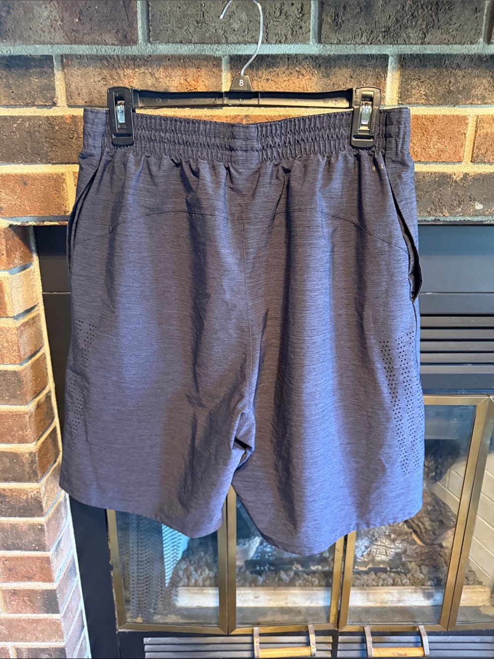 adidas Men's Athletic Shorts — Heather Charcoal - Picture 3 of 3